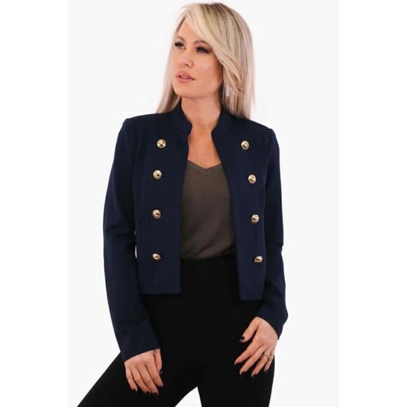 Michael Kors Cropped Jacket - Picture 2 of 8